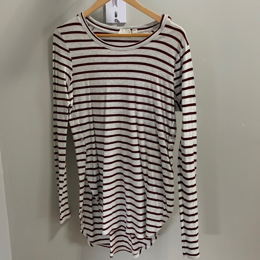 Stripes tunic long top